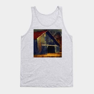 The Old Iowa Hay Barn Tank Top